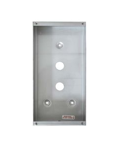 SRS Size A-70 stainless steel back box (230x116x70 hwd mm)