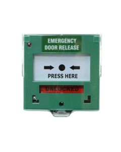 SRS Green Double Pole Resettable Call Point, Surface Mount