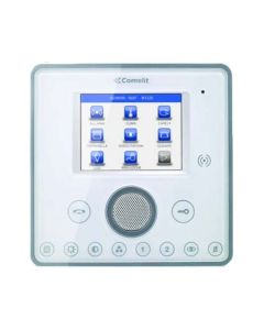 Comelit 3.5 Inch Touch Screen Planux Manager Supervisor - White