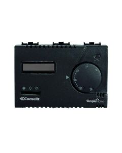 Comelit Simplehome LCD thermostat module flush