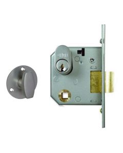 Union 2332 | 2.5 Backset Mortice Latch S/C Cylinder, Thumbturn