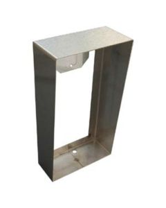 SRS Size A2 Surface Mounting Stainless Steel Rain Hood for VR Panels