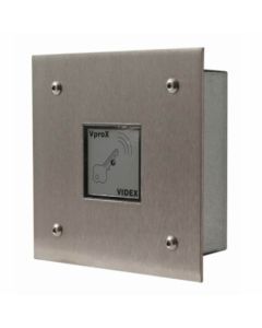 Videx Flush Stainless Steel Vandal Resistant Vprox Proximity Reader
