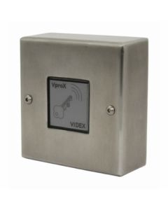 Videx Surface Stainless Steel Vandal Resistant Vprox Proximity Reader