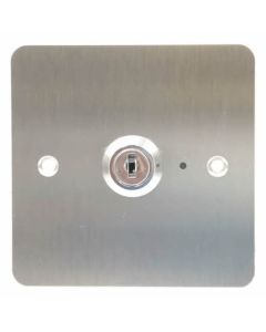 SRS Flush Mount Stainless Steel Key Switch (Keyed to Differ)