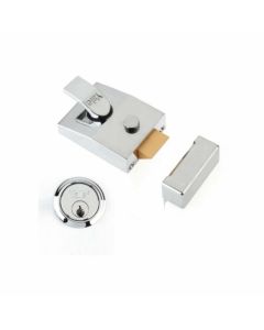 Yale 89CP | Night Latch and Polished Chrome Cylinder