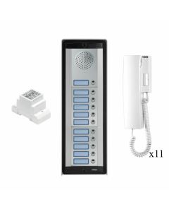 Videx 11 Way 8000 Series Audio Kit for Flush Mounting