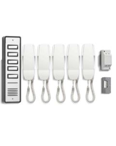 Bell 905F | 5 Way Audio Intercom Kit with Flush Panel