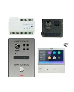 AtigoPlus 1-Way Video Villa Kit with 7 Inch Wi-Fi Monitor