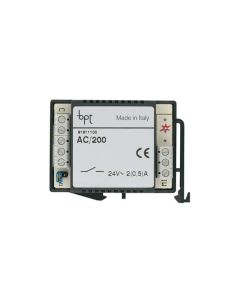BPT AC/200 | Auxiliary Relay For System 200