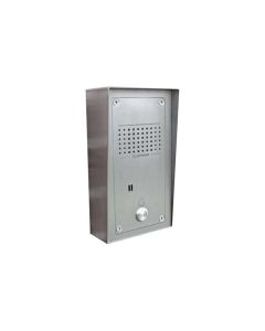 Aiphone AMP-LE-S | 1 Button Surface Audio Vandal Resistant Entry Panel