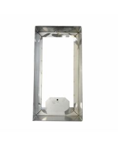 Bticino Stainless Steel Rain Hood (Surface Mount) Size S2