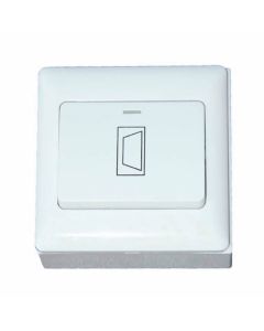 CDVI Sturdy Plastic Exit Switch, Wide Button, Flush Mount