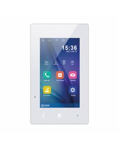 CDVI 2EASY 2-Wire 7 Inch White Wi-Fi Monitor, Vertical/Horizontal