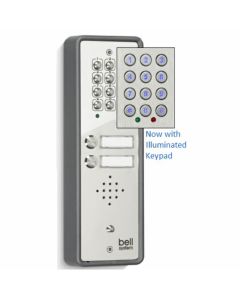 Bell Portabello 2 Button Surface Audio Panel + Keypad