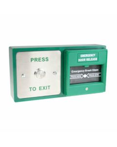 CDVI DBB-21-02 | Stainless Exit Button + Emergency Door Release