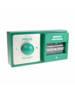 CDVI DBB-21-04 | Domed Exit Button + Emergency Door Release