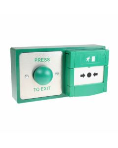 CDVI DBB-22-04 | Domed Exit Button + Resettable Door Release