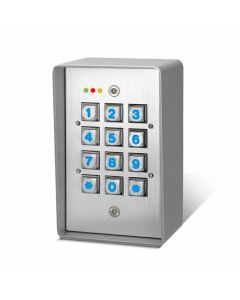 SRS Aluminium Vandal Resistant Standalone Access Control Keypad
