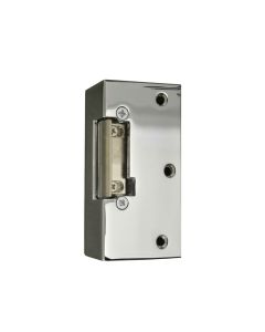 Dorcas Fail Secure Rim Lock with Adjustable Jaw 12V AC Chrome