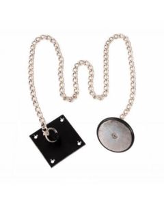 RGL Armature Plate in Black with a 95cm Length Chain Attached