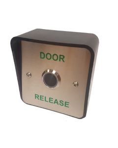 SRS Touch free EXIT Button Stainless Steel Adjustable Timer + Range