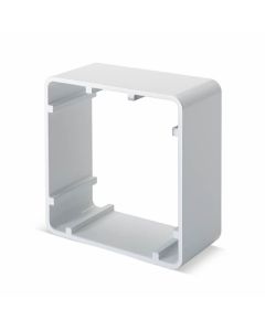 SRS White Surface Housing for Single Gang Exit Buttons and Keyswitches