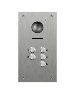 Hikvision 5 Button Vandal Resistant Video Panel