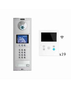 Fermax 19-Way DUOX+ Skyline Keypad Trade Surface Kit with VEO XS Wi-Fi