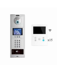 Fermax 15-Way DUOX+ Skyline Digital Prox Surface Kit with VEO XS Wi-Fi