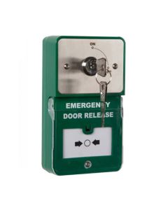 RGL Dual Unit - Keyswitch and combined Emergency Release Button