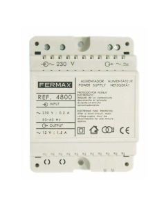 Fermax Power Supply Unit DIN-4 (230VAC/12VAC, 1.5A) for Lock Release