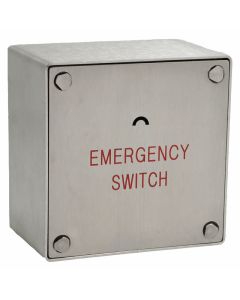SRS Square Emergency Switch Housing - Surface Mounted