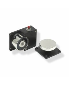 SRS Surface Mount Black Door Retaining Magent, 12Vdc