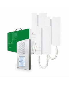 Comelit 5-Wire Three Family Audio Kit with Mini Audio Handsets