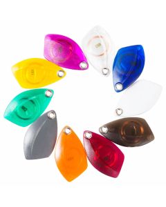 Entrotec KMS-ORANGE Blank Simplekey Shark Tooth Token (Orange)