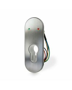 SRS Stainless Steel Eurostyle Key Switch for Mortice Mounting