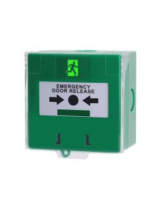 SRS Resettable Illuminated Call Point with Cover, Weatherproof