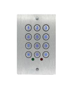 Bell 216F Stainless Steel Vandal Resistant Flush Keypad for Access Control

