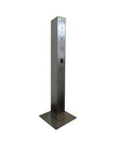 SRS Square Pedestal for Housing Access Control Panels - 1500 x 150mm