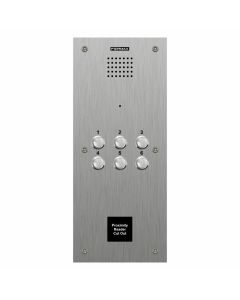 Fermax 6 Button Vandal Resistant Audio Panel with Prox Cut-Out