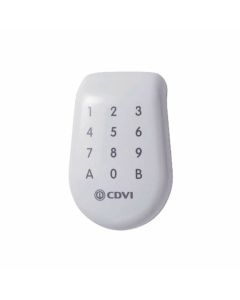 CDVI Combined Proximity Reader and Includes Keypad, White
