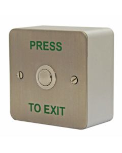 Videx Surface Stainless Steel Push to Exit with Built-in PTX Timer