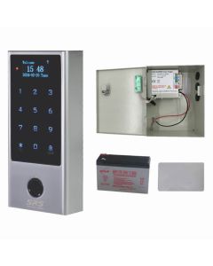 SRS Access Control Kit with DC300 Keypad, Boxed PSU, Battery + Cards