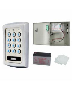 SRS Access Control Kit with DC90SS Keypad, Boxed PSU, Battery + Cards