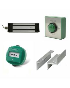 SRS Lock Pack Kit - External Maglock, ZL Brackets, PTE and Break Glass