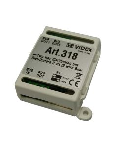 Videx 2 Way Passive Distribution Box