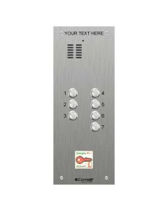 Comelit VK4107/08 | 7 Button, VR Engravable iKall Audio Panel + Prox.
