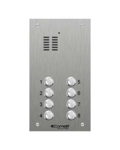 Comelit VK4108 | 8 Button, VR Engravable iKall Audio Panel