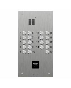 Comelit VK4319/08 | 19 Button, VR Engravable iKall Audio Panel + Prox.